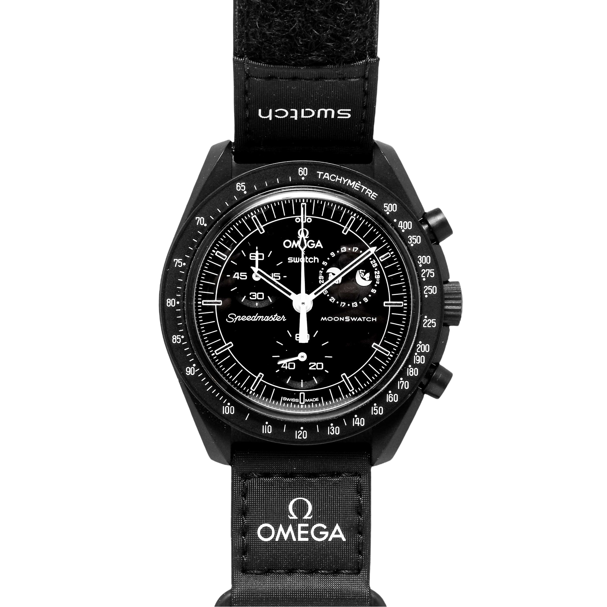Swatch x Omega Moonswatch Snoopy Mission to Moonphase New Moon Ref