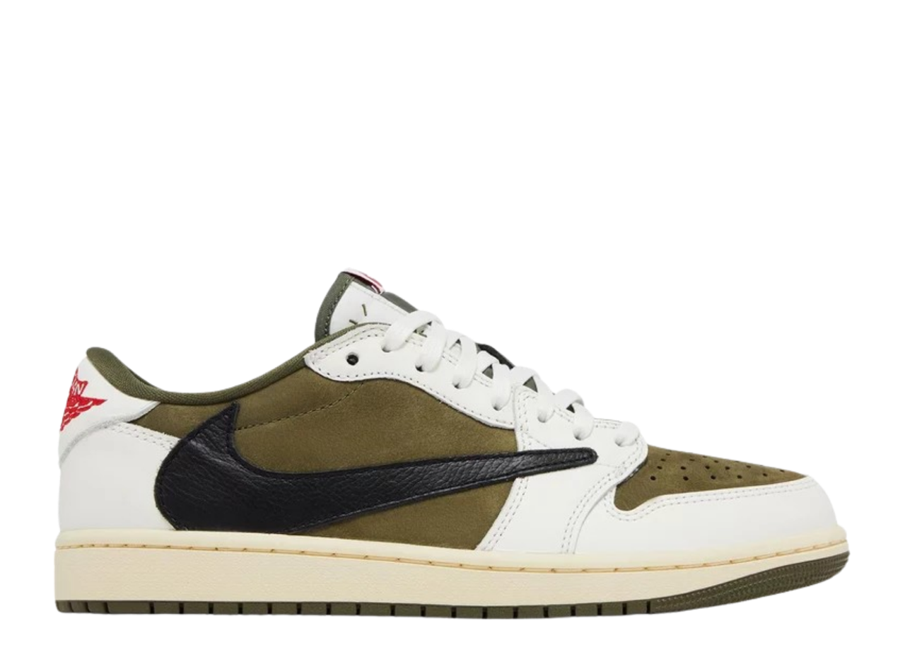 Air Jordan 1 Retro Low OG SP Travis Scott Medium Olive | Kick Avenue