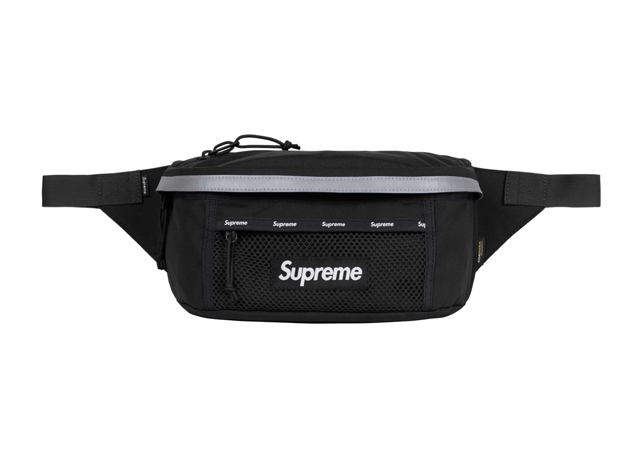 Supreme Waist Bag Black | Kick Avenue