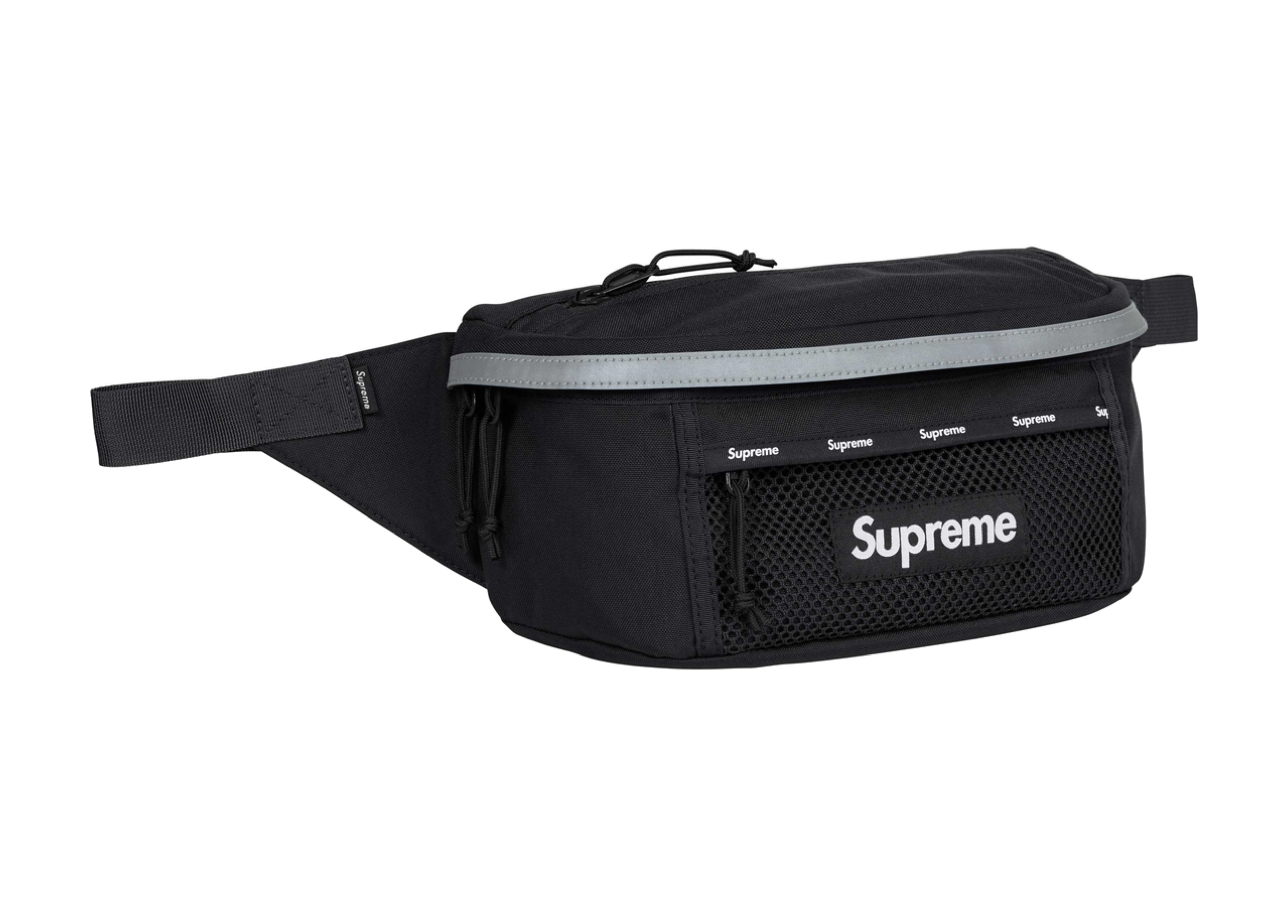 Supreme Waist Bag Black | Kick Avenue