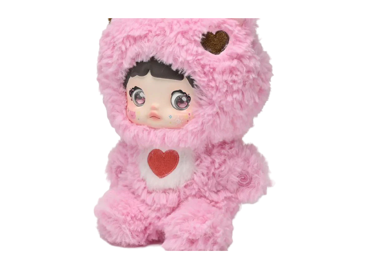 Nommi Plush Keychain Loveliness Never Ends Juju Pink | Kick Avenue
