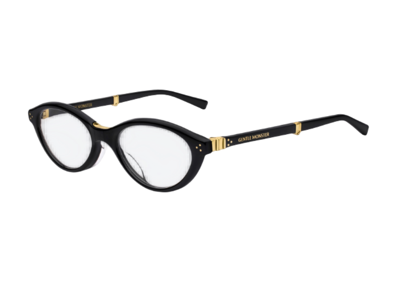 Gentle Monster Takion 01 Black Acetate | Kick Avenue