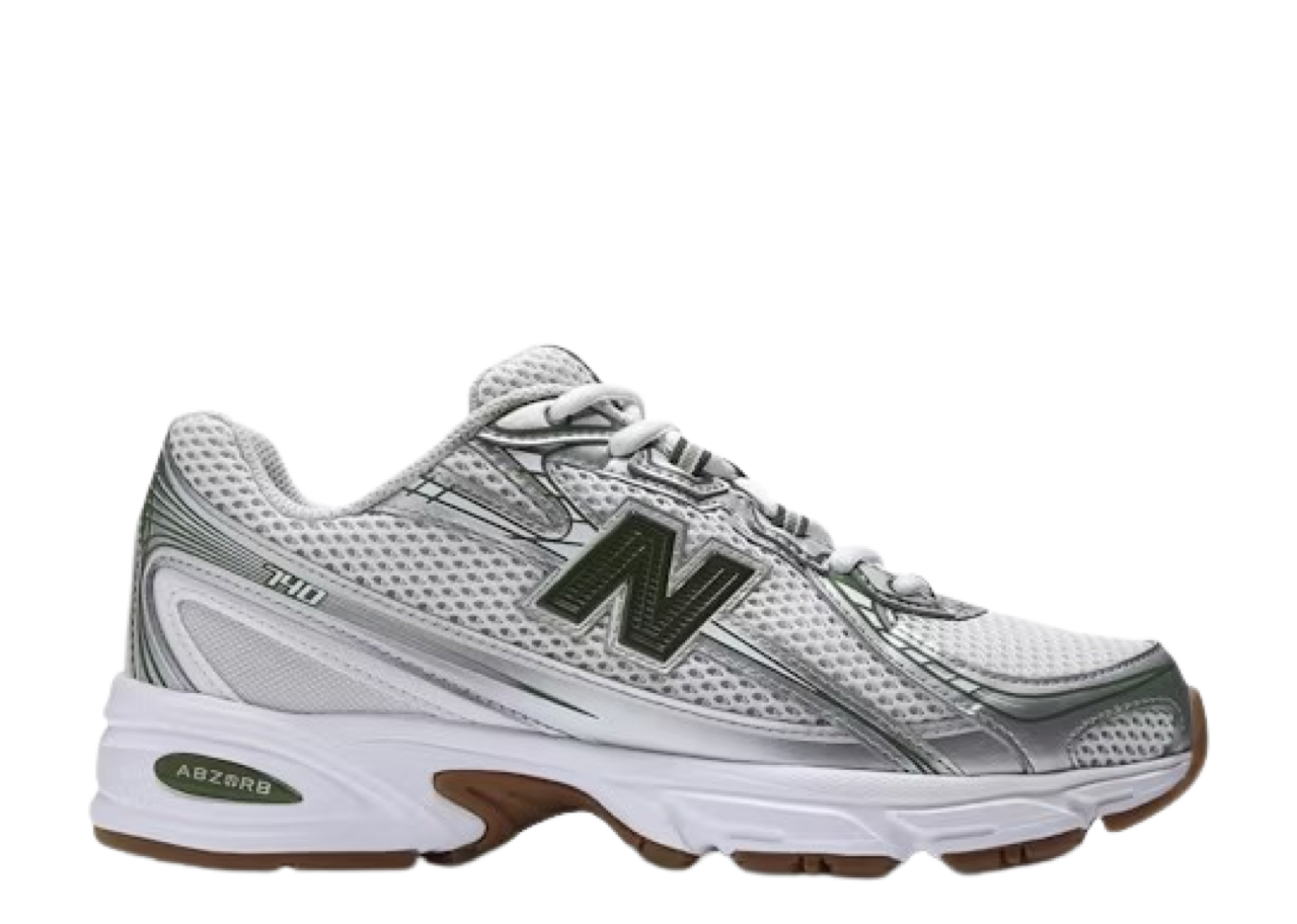 New Balance 740v2 Grey Matter Dark Alpine Green | Kick Avenue