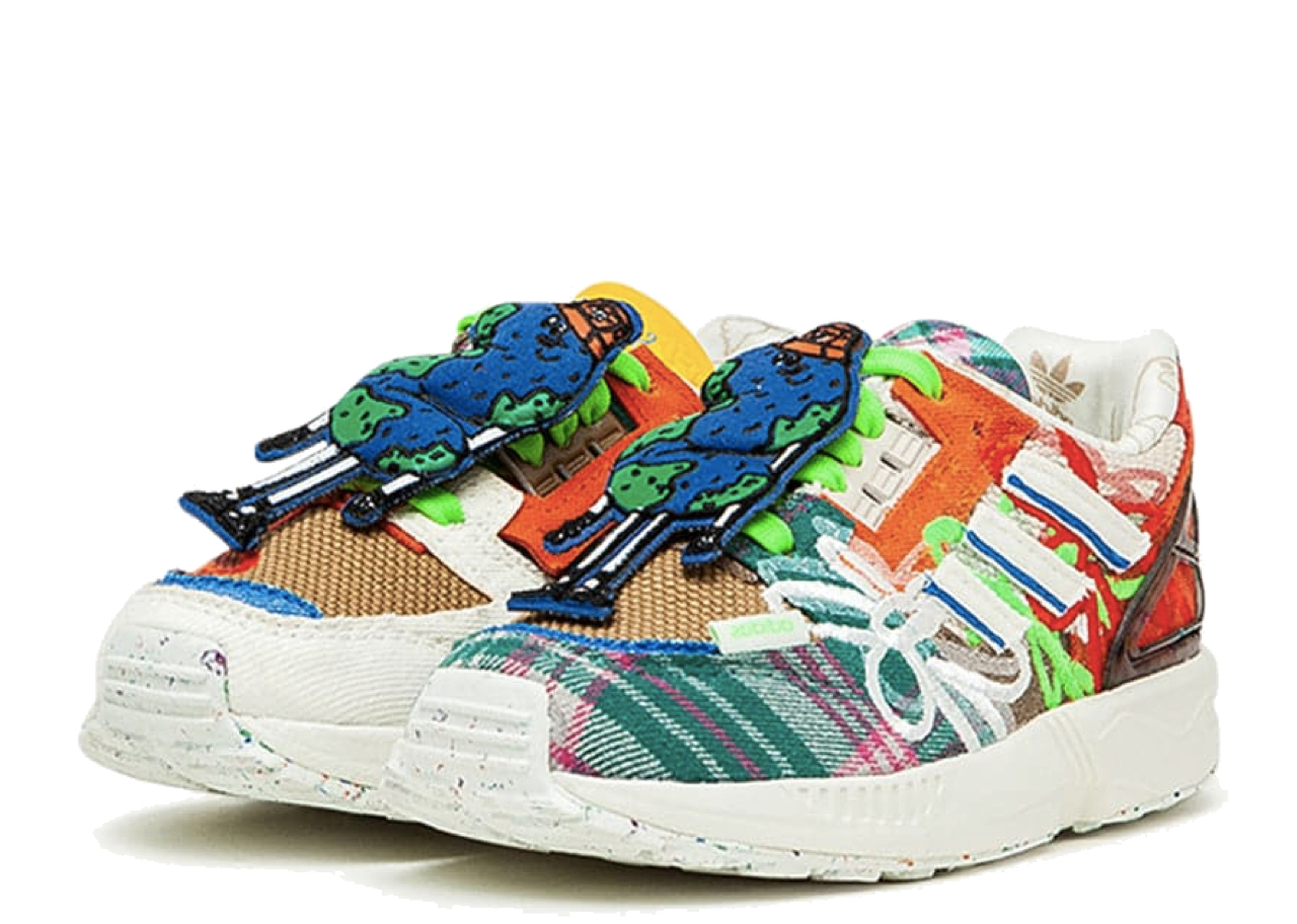 Adidas ZX 2K Boost Ninja Time In Blue | Kick Avenue