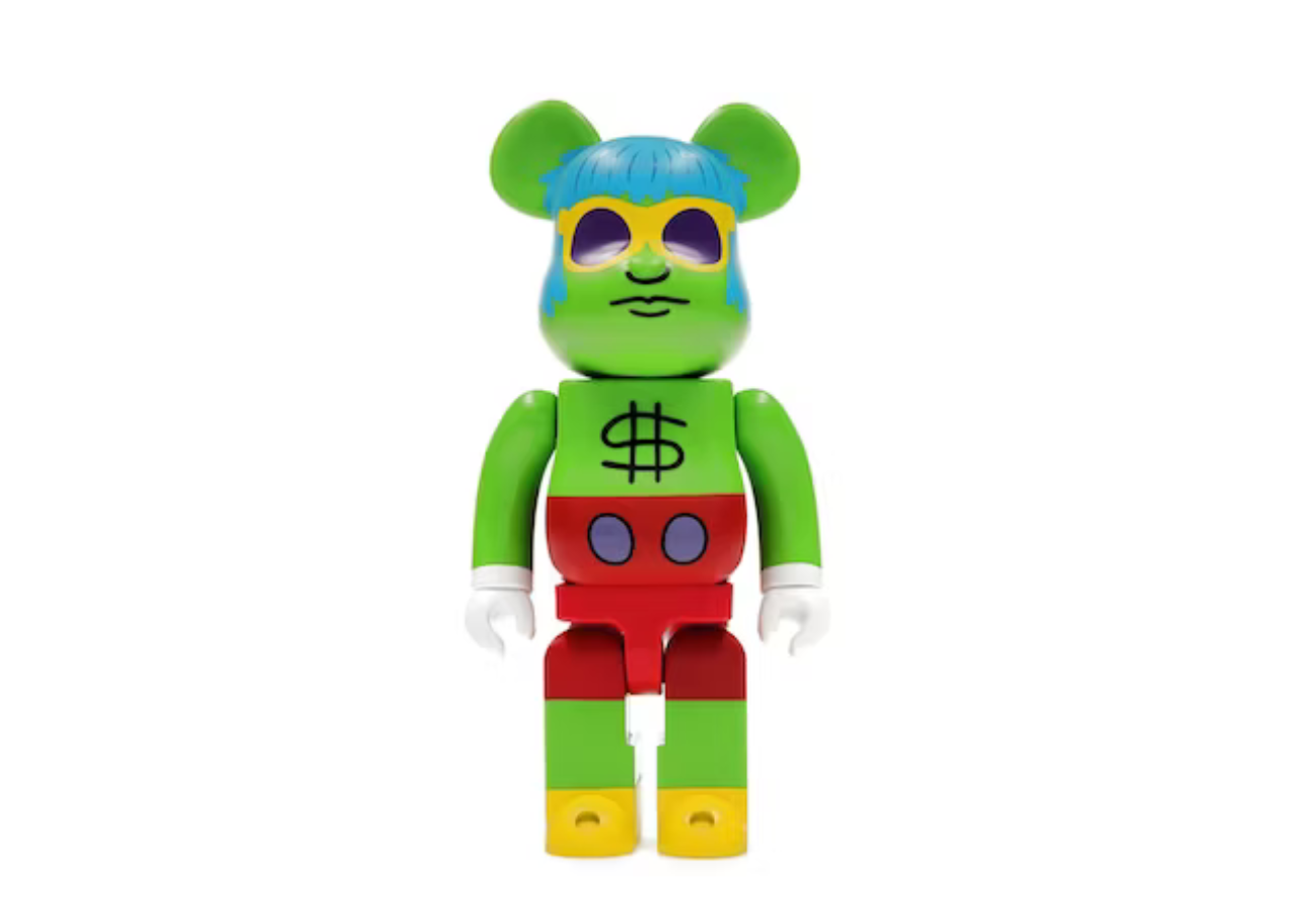 Bearbrick Black Eye Patch 400% | Kick Avenue